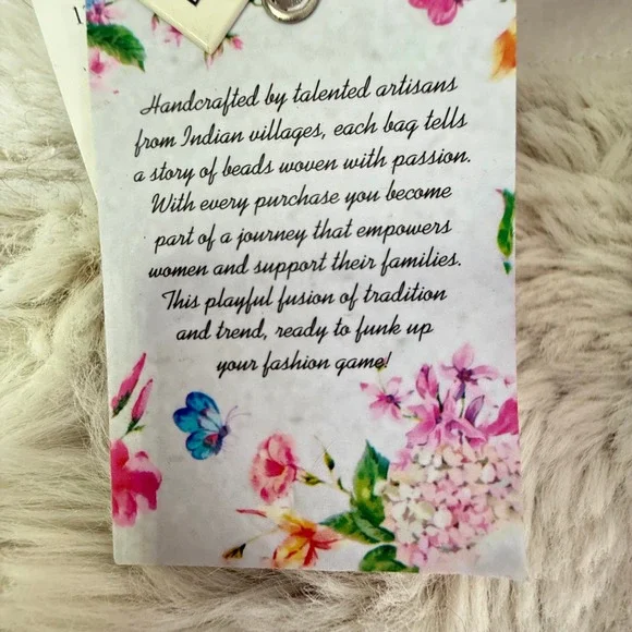 TikTok Viral Beaded Handbag Coral Reef Fish Ocean Theme - Picture 7 of 7